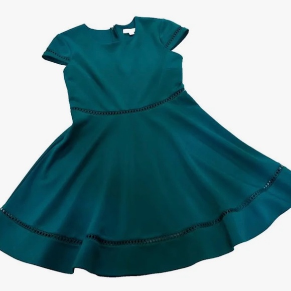 Francesca's Collections Dresses & Skirts - Francesca's Green Mini Holiday Dress